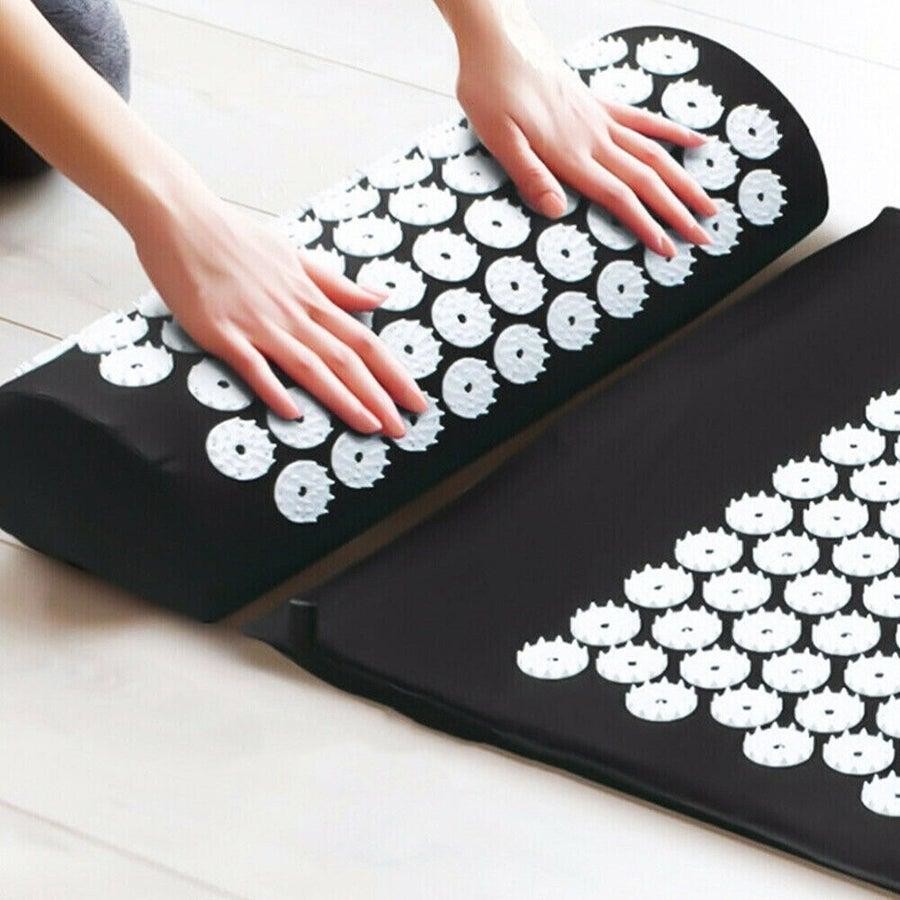 Acupressure Mat and Pillow Set