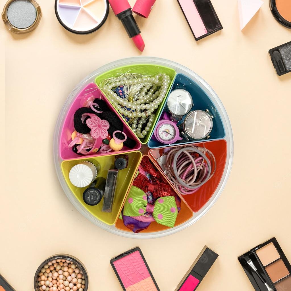 6 Cell Colorful Spice Rack Set. - Easy Wholesale