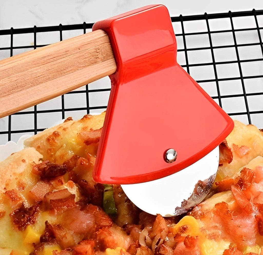 Axe Shape Stainless Steel Pizza Cutter Slicer