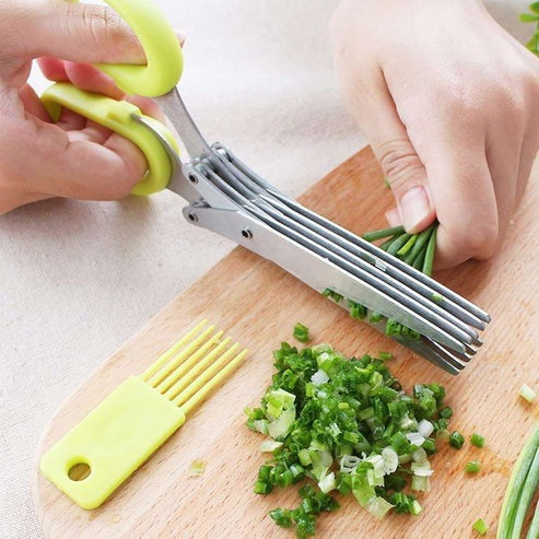 5 Layer Stainless Steel Kitchen Scissors