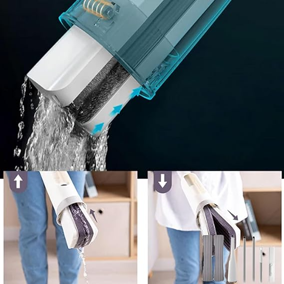 360° Rotatable Adjustable Cleaning Mop Multipurpose Cleaning Brush.
