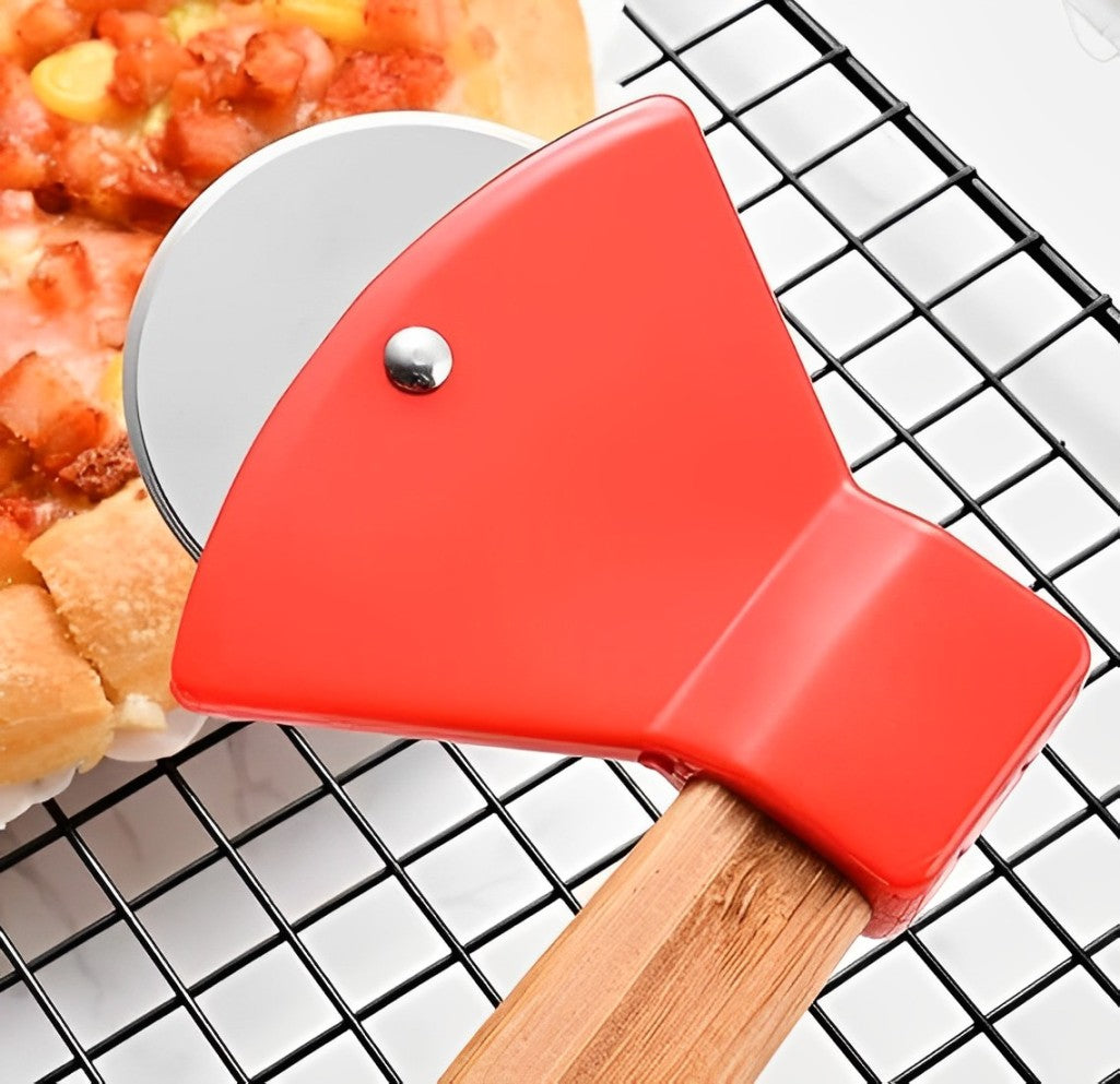 Axe Shape Stainless Steel Pizza Cutter Slicer