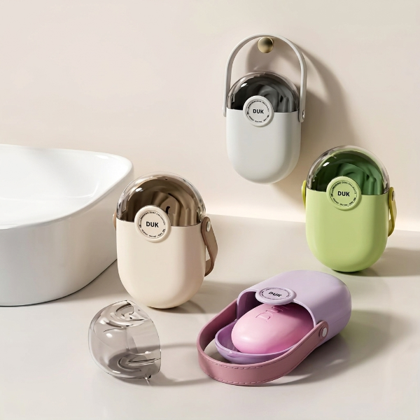 Portable Travel Soap Box With Lid