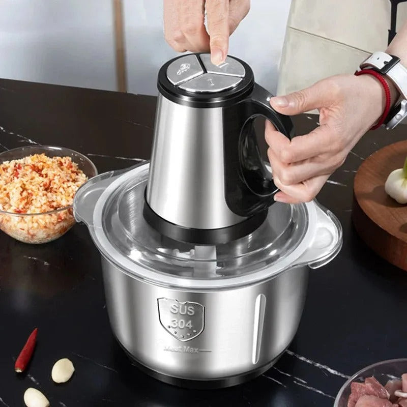2-in-1 Food Processor & Electric Meat Grinder