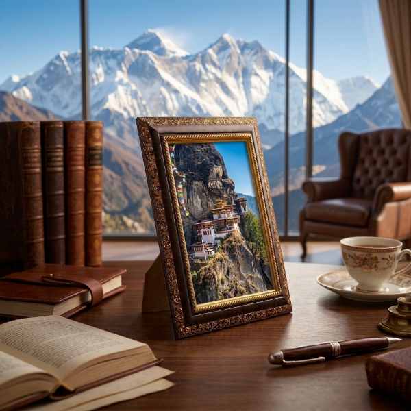 Portable Decorative Wooden Photo Frame