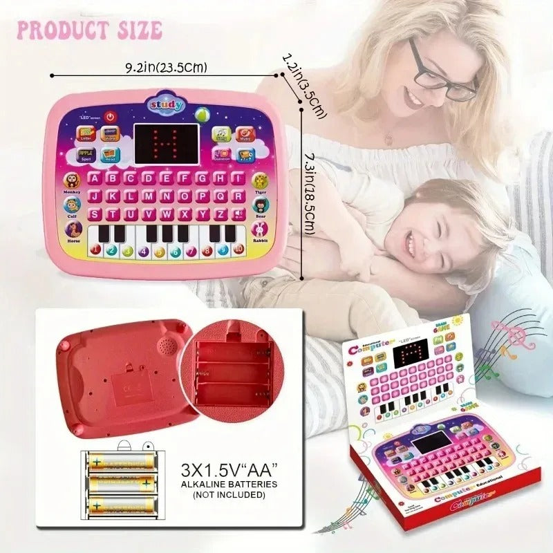 Educational Learning Tablet with Digital Display