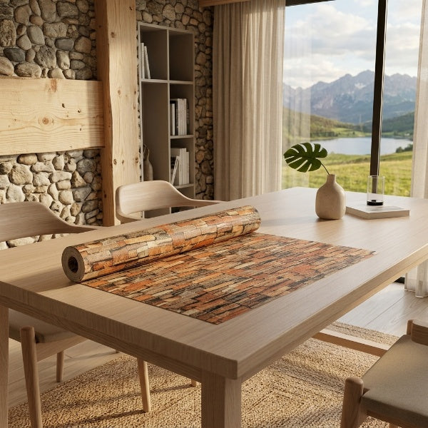 Self Adhesive Foamic Marble Sheet (120x40 Inches)