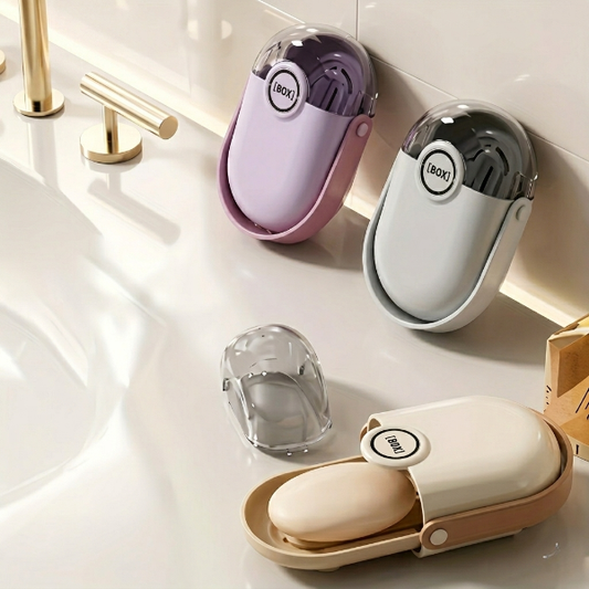 Portable Travel Soap Box With Lid
