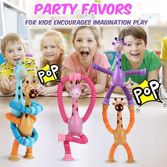 Giraffe Stretch Tube Stress Relief Toy