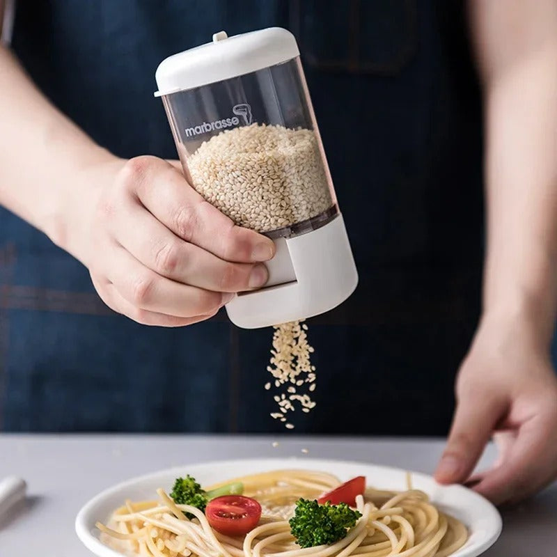 Push Type Salt & Paper Dispenser