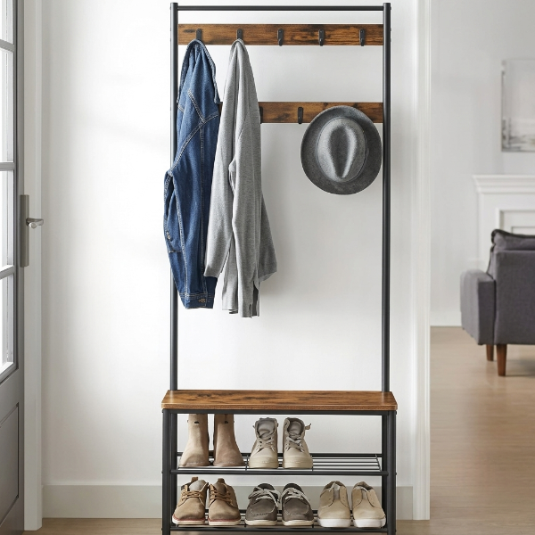 Multi-Functional Shoe & Hat Rack
