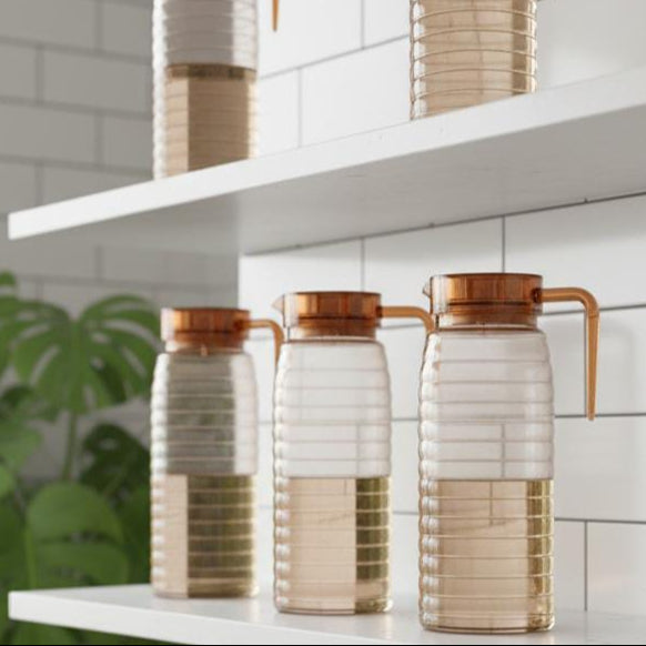 Plastic Spiral Party Jug With LId