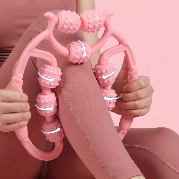 9-Wheel Full Body Massage Roller