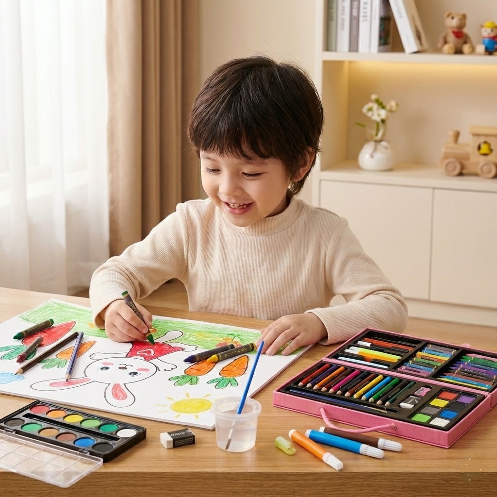 59PCs Kids Drawing & Painting Set