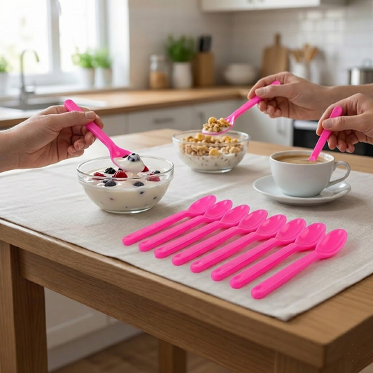 12PCs Plastic Spoon Set