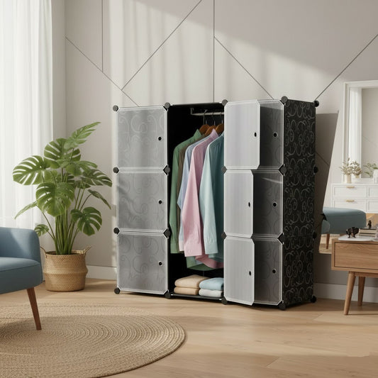 9 Cubes Wardrobe Cabinet Storage Organizer