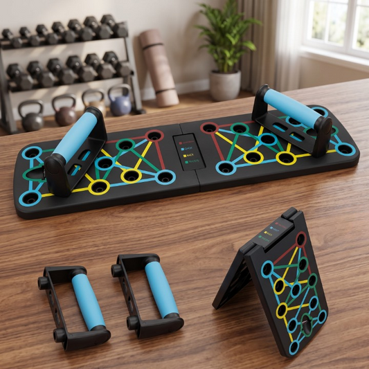 Multi-Grip Adjustable Push-Up Training Board