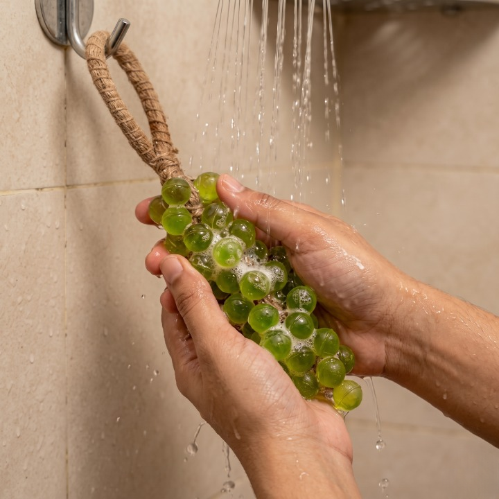 Grape Shape Hanging Bath Soap