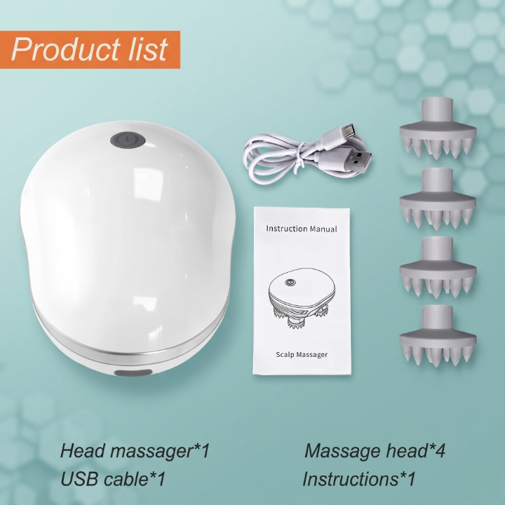 Rechargeable Mini Electric Scalp Massager