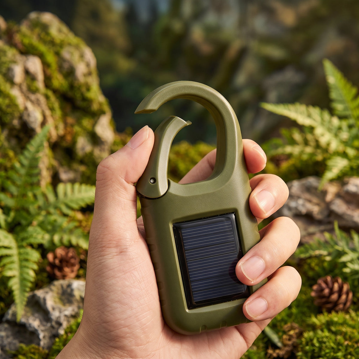 Portable Solar Hand Crank Emergency Light