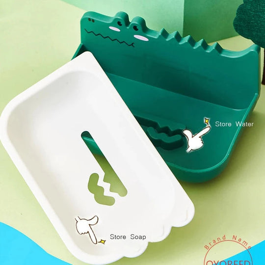 Wall Mounted Crocodile Soap Holder