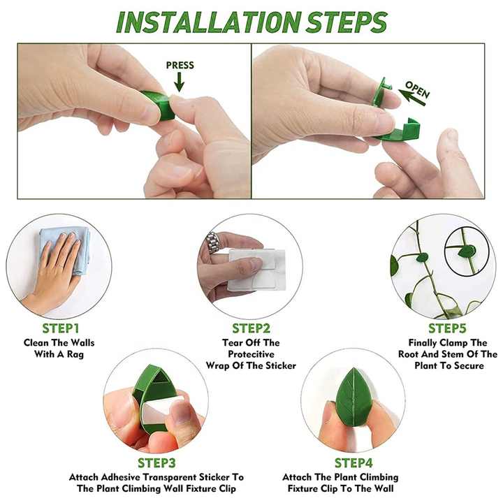 Pack Of 10 Plant Climbing Hook