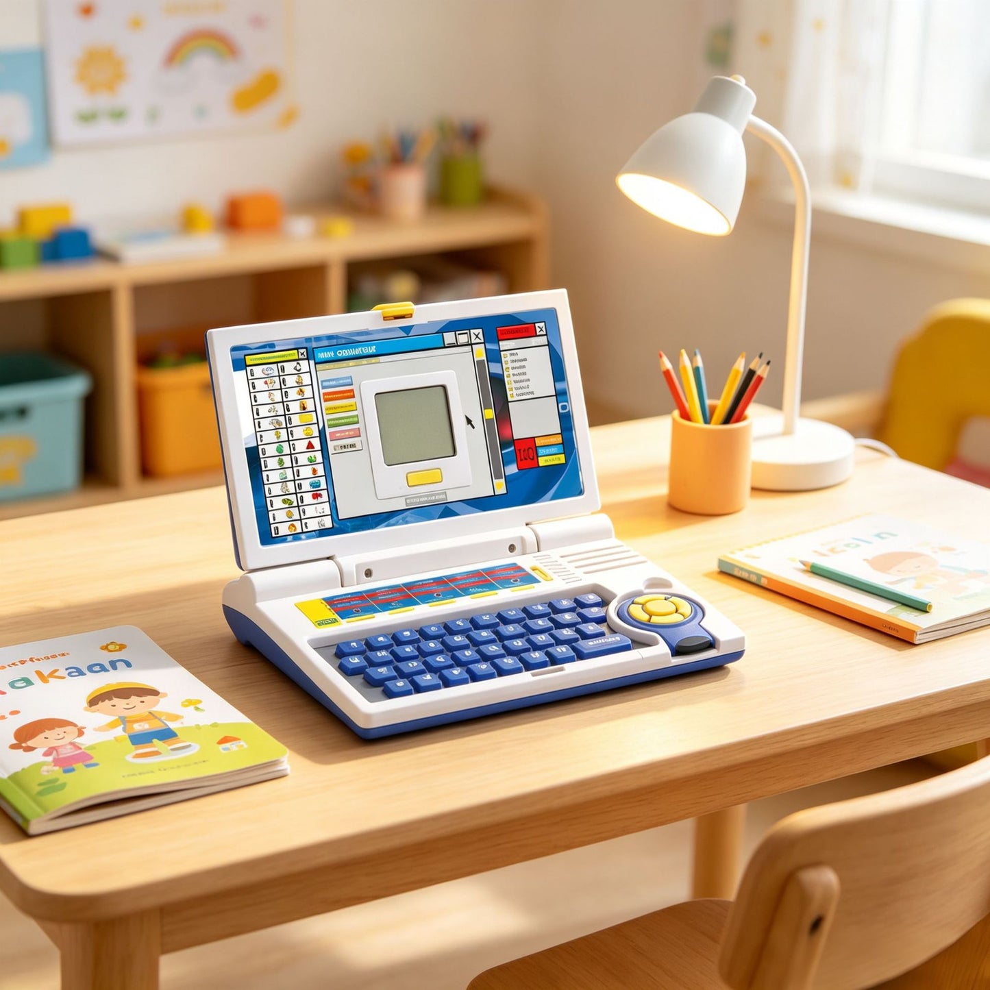 Rechargeable Educational and Learning Mode Kids Laptop