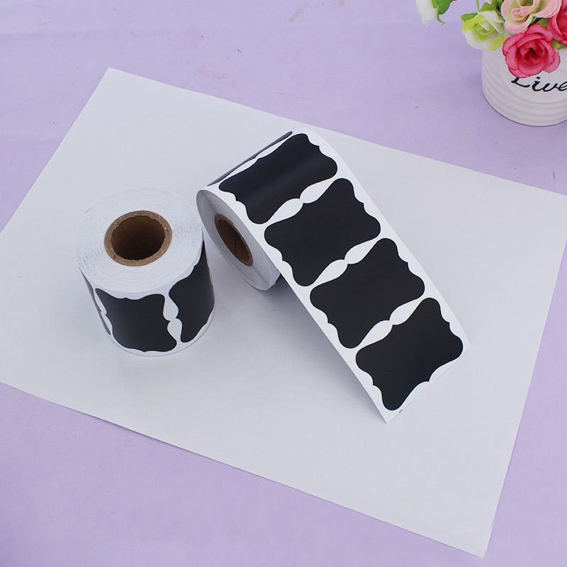 Blackboard Labels Waterproof PVC Self-Adhesive Stickers