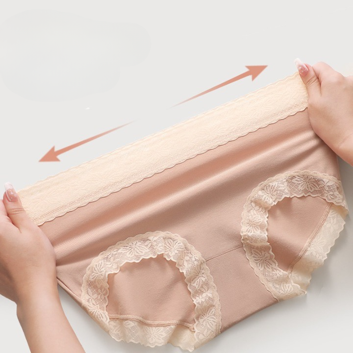 Rise Cotton Seamless Breathable Women's Underwear