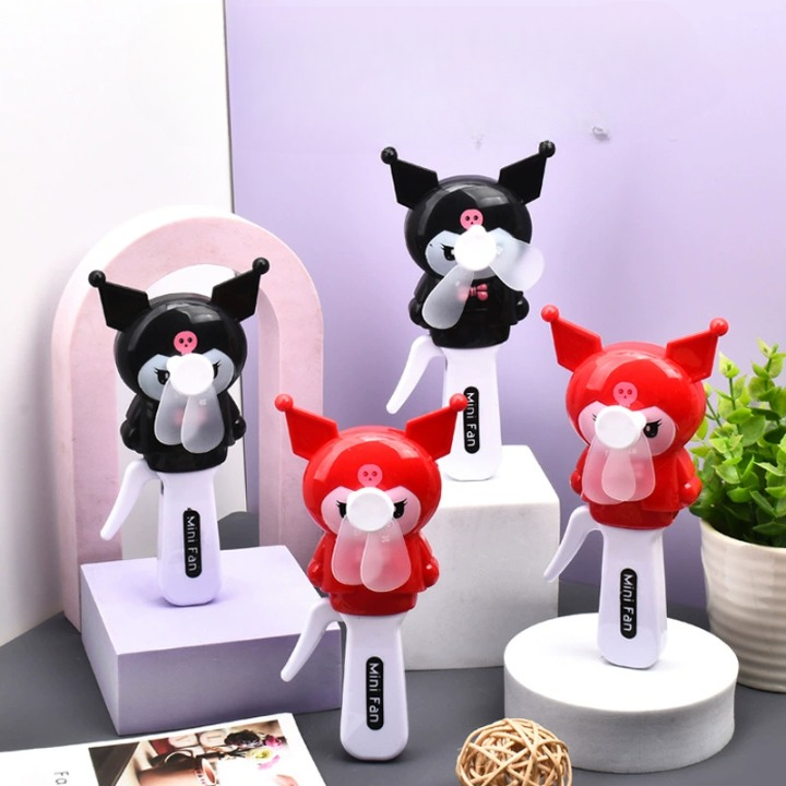 Cartoon Character Mini Hand Fan