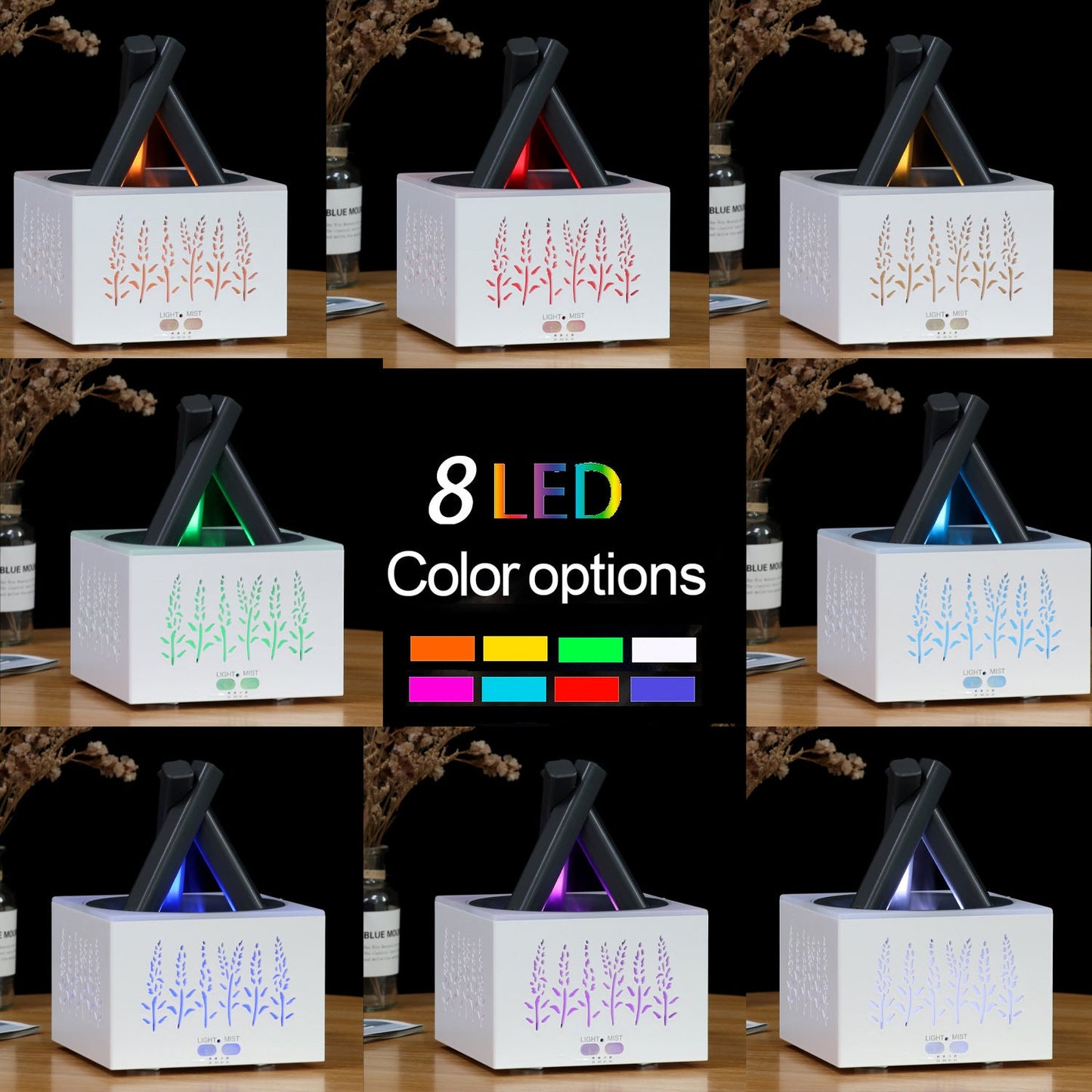 2-in-1 Desktop Lamp & Humidifier