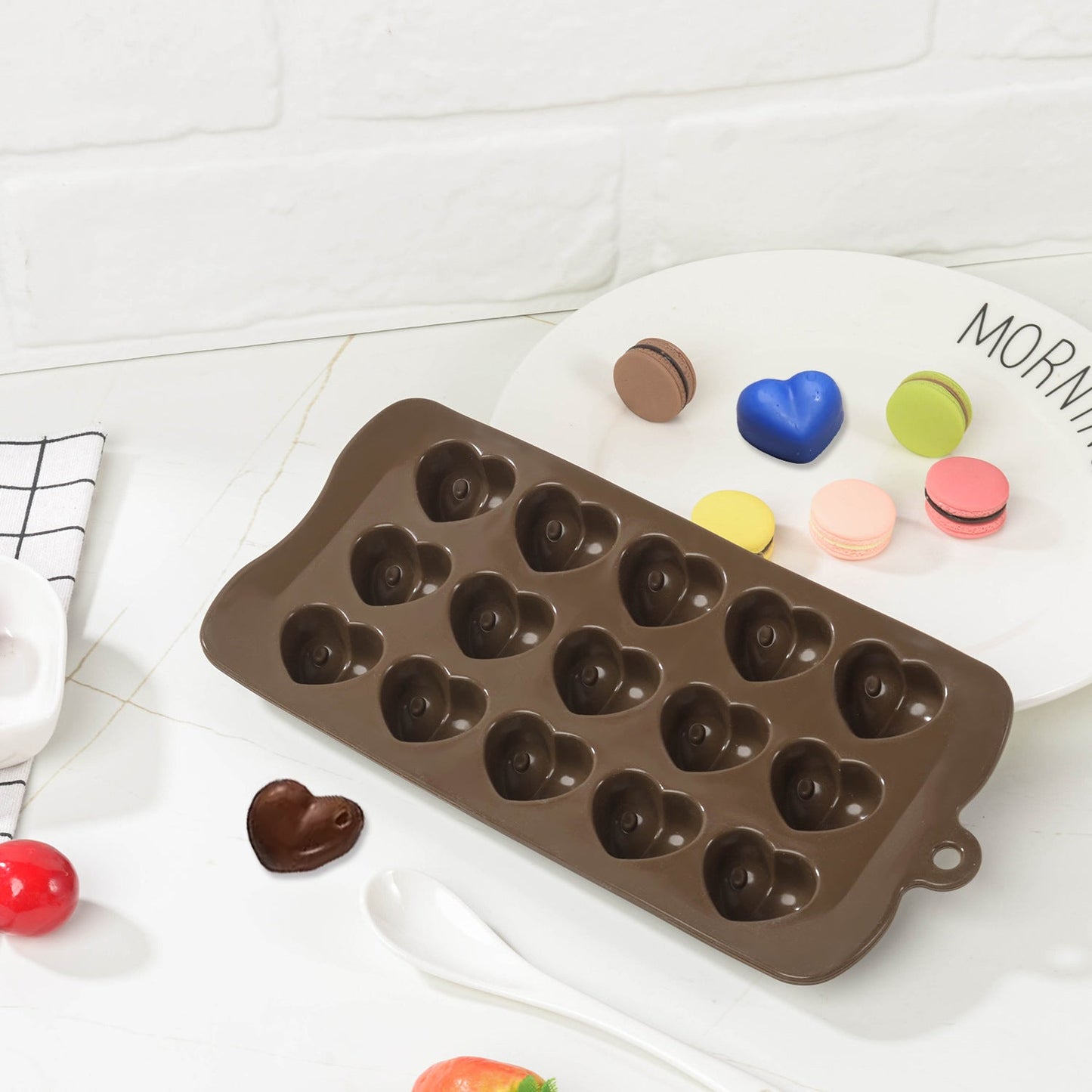 Heart Shaped Silicone Chocolate Mold