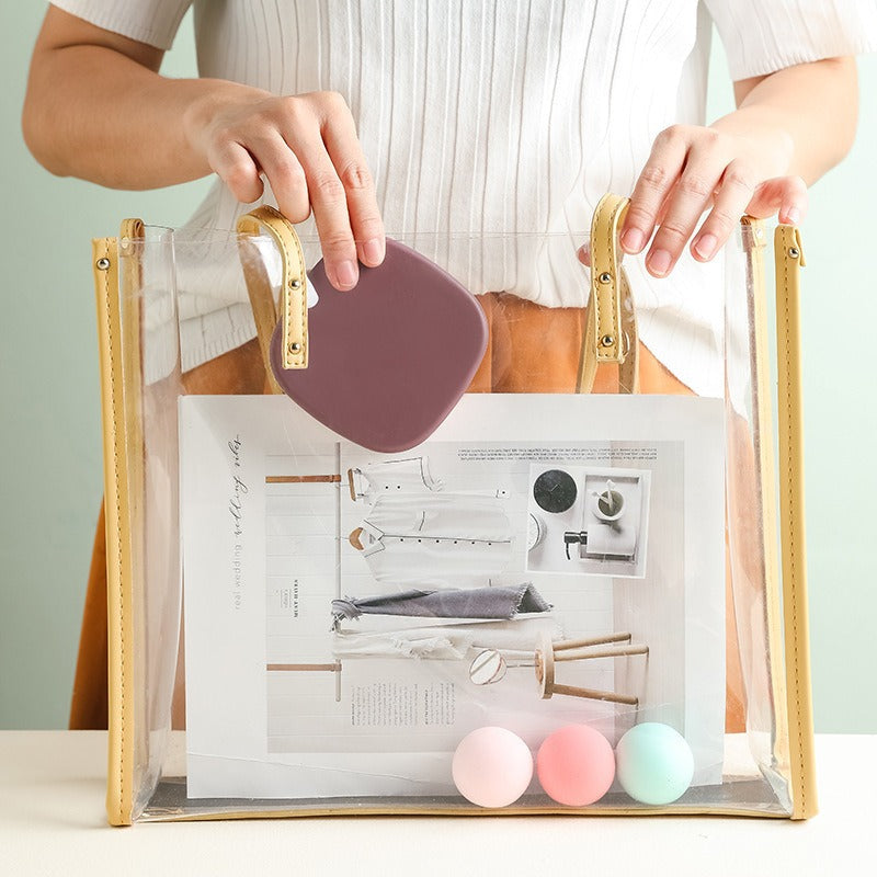 Portable Mini Jewelry Organizer with Mirror