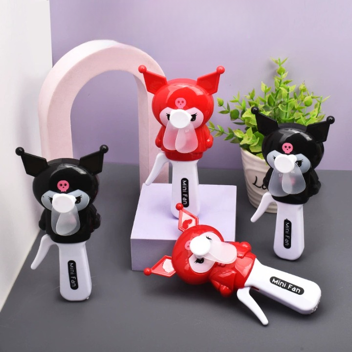 Cartoon Character Mini Hand Fan
