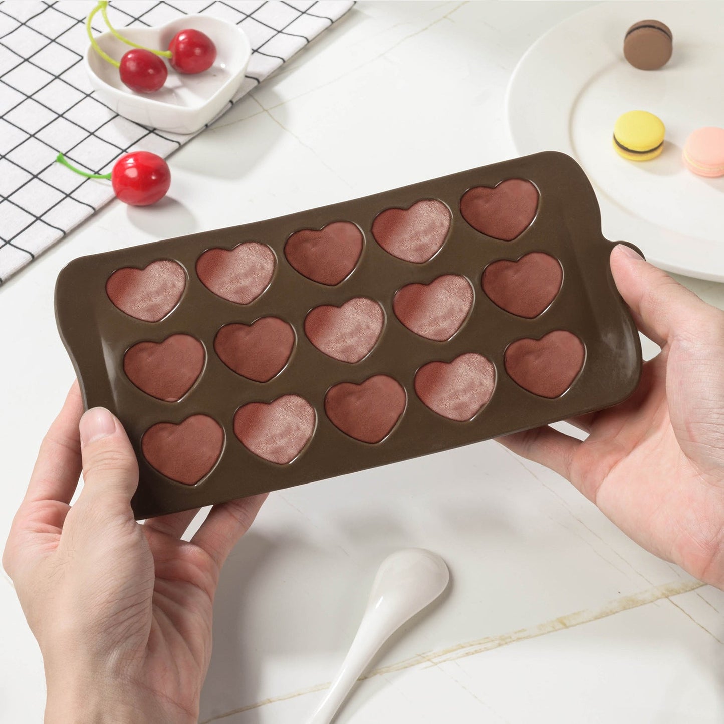 Heart Shaped Silicone Chocolate Mold