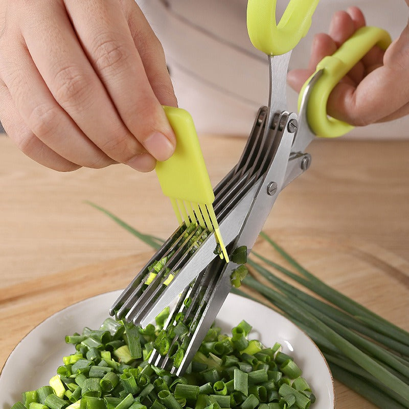 5 Layer Stainless Steel Kitchen Scissors