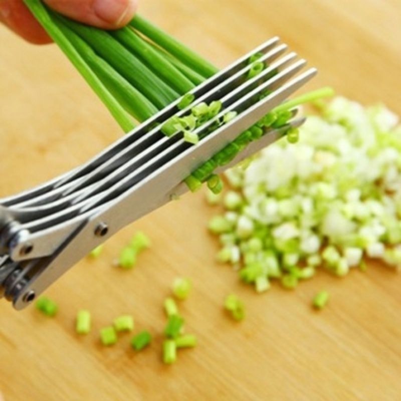 5 Layer Stainless Steel Kitchen Scissors