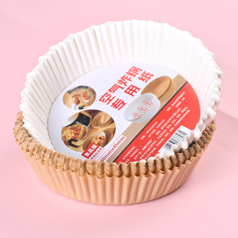 Nonstick Air Fryer Paper Disposable Plate Round (50pcs)