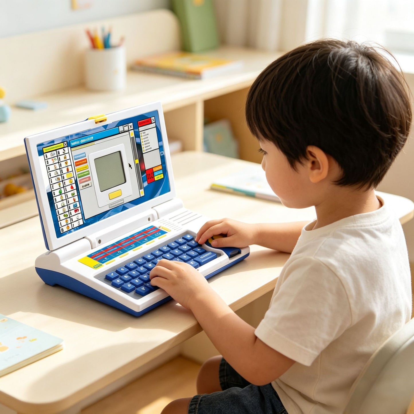 Rechargeable Educational and Learning Mode Kids Laptop