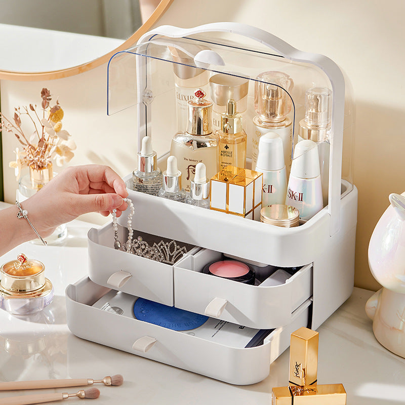 3 Drawer Portable Storage Cosmetic Box