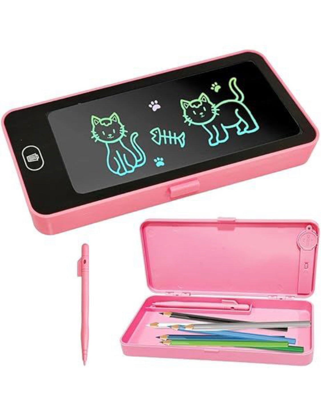 LCD Drawing Tablet Pencil Box