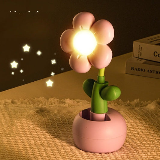 Creative Flower Rechargeable Table Lamp