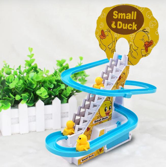 Cute Small Baby Duck Roller Coaster Toy