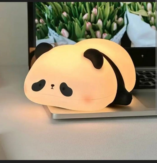 Cute Panda Silicone Touch Lamp