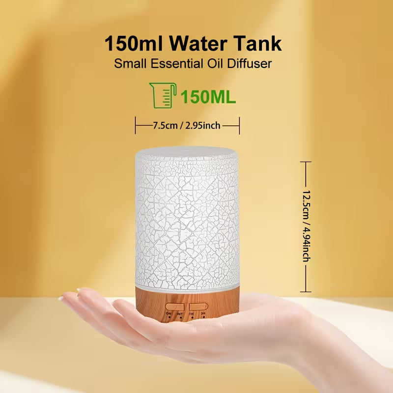 USB Operated Aroma Air Humidifier with 7 Color Lights