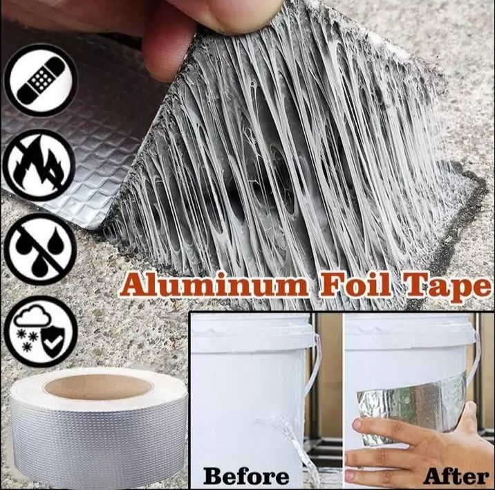 Waterproof Butyl Rubber Foil Tape for Leakage