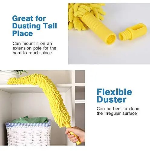Adjustable & Foldable Microfiber Cleaning Duster for Multipurpose use - Easy Wholesale