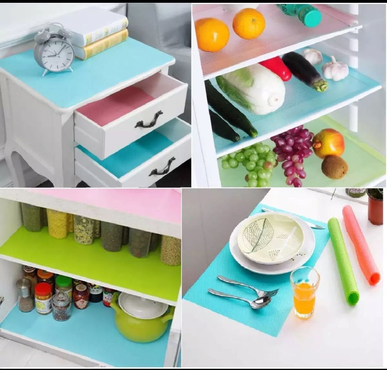 Anti-Bacterial Fridge Mat, Non-stick Roll - Easy Wholesale