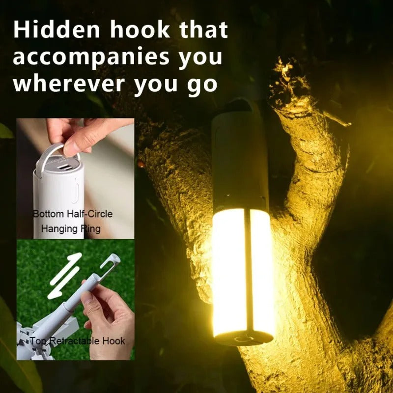 Rechargeable LED Folding Camping Light