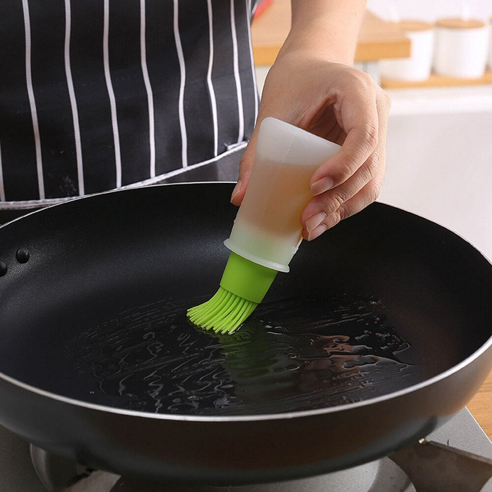 1 Pc High Temperature Resistant Silicone Bottle Brush.